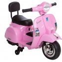 Vespa PX150 6V MINI elektriskais mopēds, rozā Vespa PX150 6V MINI elektriskais mopēds, rozā
