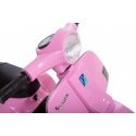 Elektriline mopeed Vespa PX150 6V MINI, roosa Elektriline mopeed Vespa PX150 6V MINI, roosa