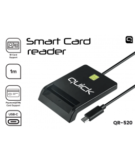 Quick QR-520 Smart ID Card reader USB-C