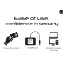 Quick QR-520 Smart ID Card reader USB-C Quick QR-520 Smart ID Card reader USB-C