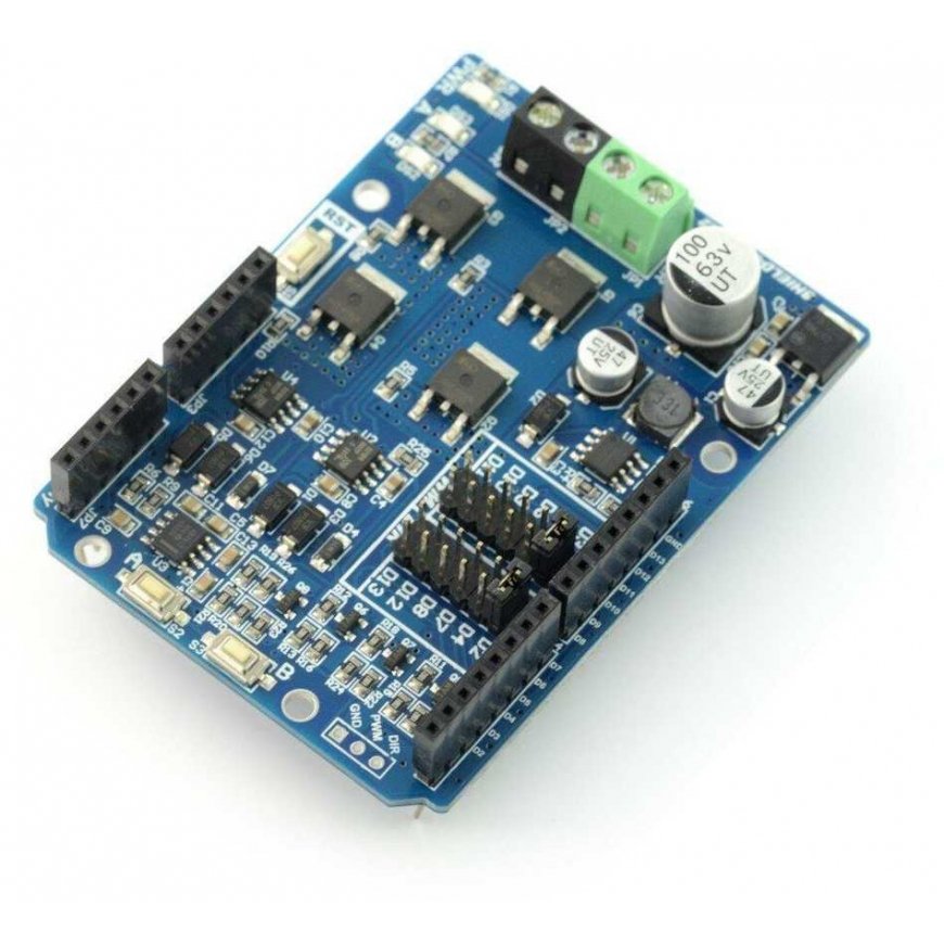 Cytron MD10 - 1-channel motor controller 30V/10A - Arduino add-on – 2