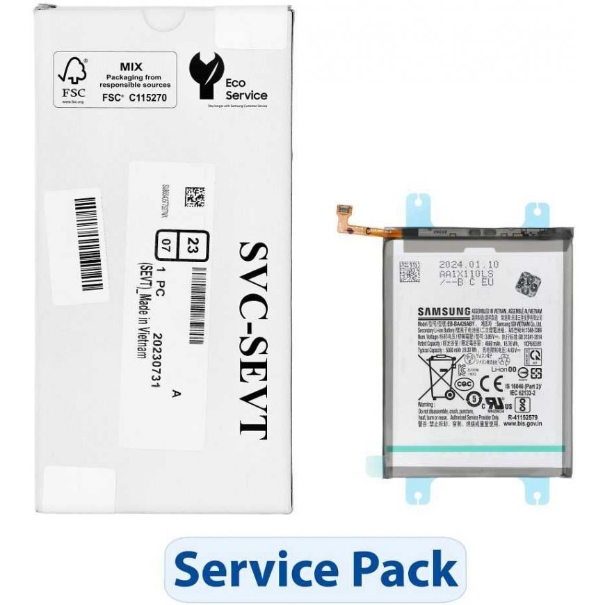 Samsung A42 5G A426B GH82-24377A huoltopaketti