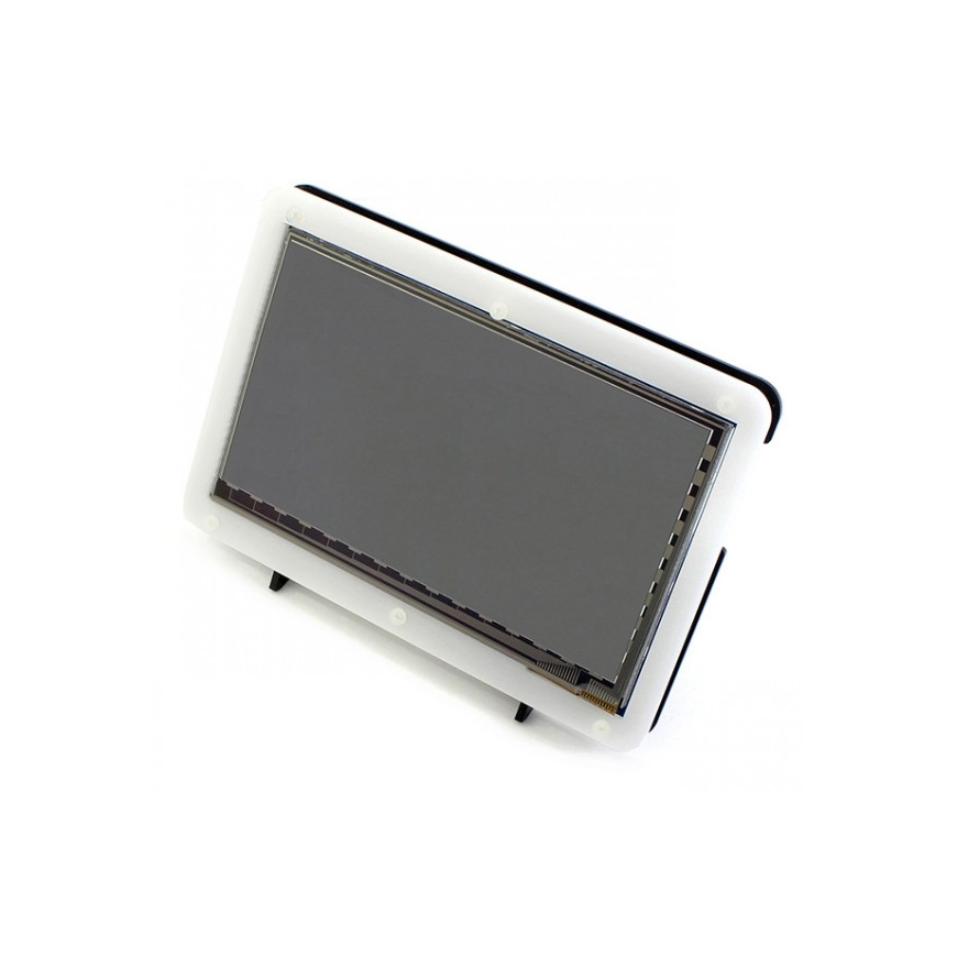 Waveshare LCD Display Holder HDMI 7" and Raspberry Pi Microcomputer