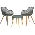 ProGarden Set MEBLI BALKONOWYCH table I 2 KRZESŁA GRAY ProGarden Set MEBLI BALKONOWYCH table I 2 KRZESŁA GRAY