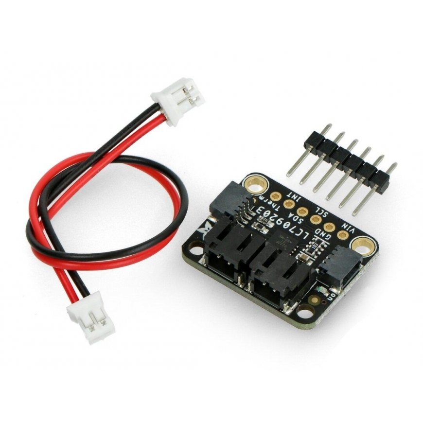 LC709203F, Li-Pol / Li-Ion Fuel Gauge, baterijų lygio indikatorius, STEMMA QT / Qwiic, Adafruit 4712 – 4