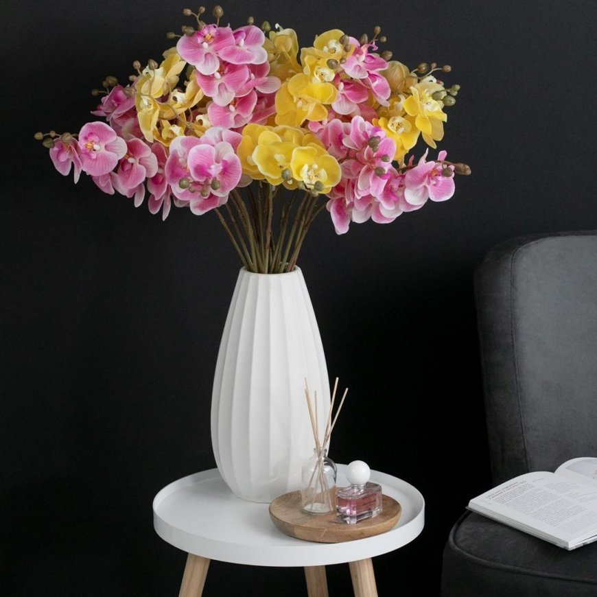AmeliaHome Artificial flower AH FALENI HONEY 10 pcs. – 5