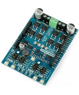 Cytron add-on MDD10 - dual-channel DC motor controller - 7V-30V/10A - Arduino add-on