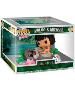 Funko POP-hahmo Moment Disney Viidakkokirja Baloo & Mowgli