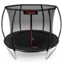 Profiled garden trampoline 8 feet / 252 cm with inner Neo-Sport mesh