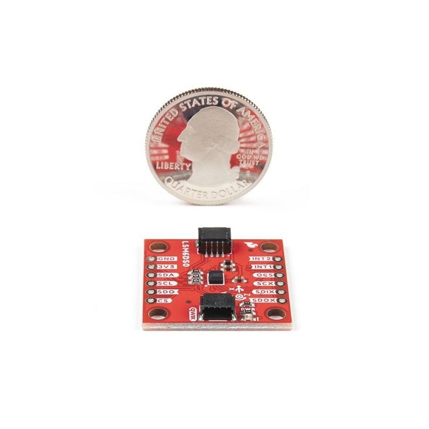 LSM6DSO, 3-axis accelerometer and I2C/SPI gyroscope, SparkFun SEN-18020 – 4