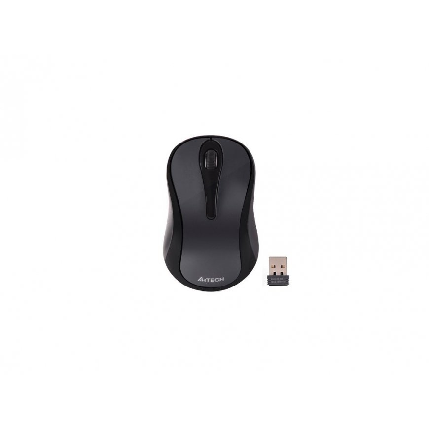 Hiiri A4Tech Mouse G3-280N, V-Track, Optinen langaton hiiri, 1200 DPI, 2,4 GHz, harmaa – 2
