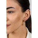 Brilio Silver Gold-plated earrings with clear zircons EA466Y Brilio Silver Gold-plated earrings with clear zircons EA466Y