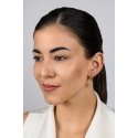 Brilio Silver Gold-plated earrings with clear zircons EA466Y Brilio Silver Gold-plated earrings with clear zircons EA466Y