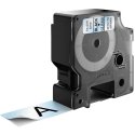 DYMO D1 -Standard Labels - Black on Transparent - 24mm x 7m DYMO D1 -Standard Labels - Black on Transparent - 24mm x 7m
