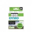 DYMO D1 Standard - Black on Transparent - 24mm DYMO D1 Standard - Black on Transparent - 24mm