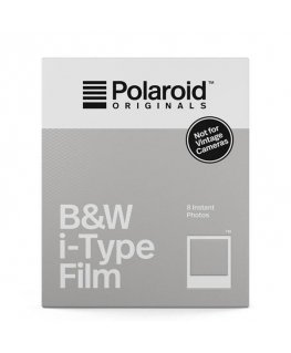 Polaroid B&W i-Type Film polaroidfilm 8 tk 88 x 107 mm