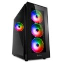 Sharkoon TG5 Pro RGB Midi Tower Melns Sharkoon TG5 Pro RGB Midi Tower Melns