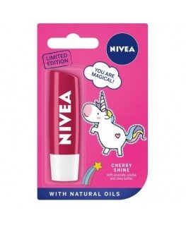 NIVEA_24H Mett-In Moisture pielęgnująca pomadka do ust Cherry Shine 5,5ml