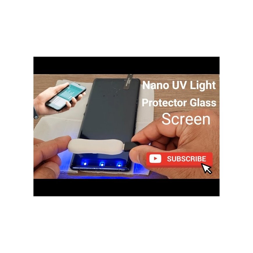 Riff "Full Screen Protector + UV Lamp + Nano Glue Galaxy S22 Ultra 5G