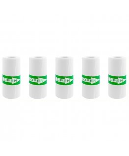 HQ Self-Ahhesive Thermo Paper sticker x5 Rolls 57mm x 25mm for K