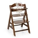 Hauck Alpha+ Traditional high chair Hard seat Walnut Hauck Alpha+ Traditional high chair Hard seat Walnut