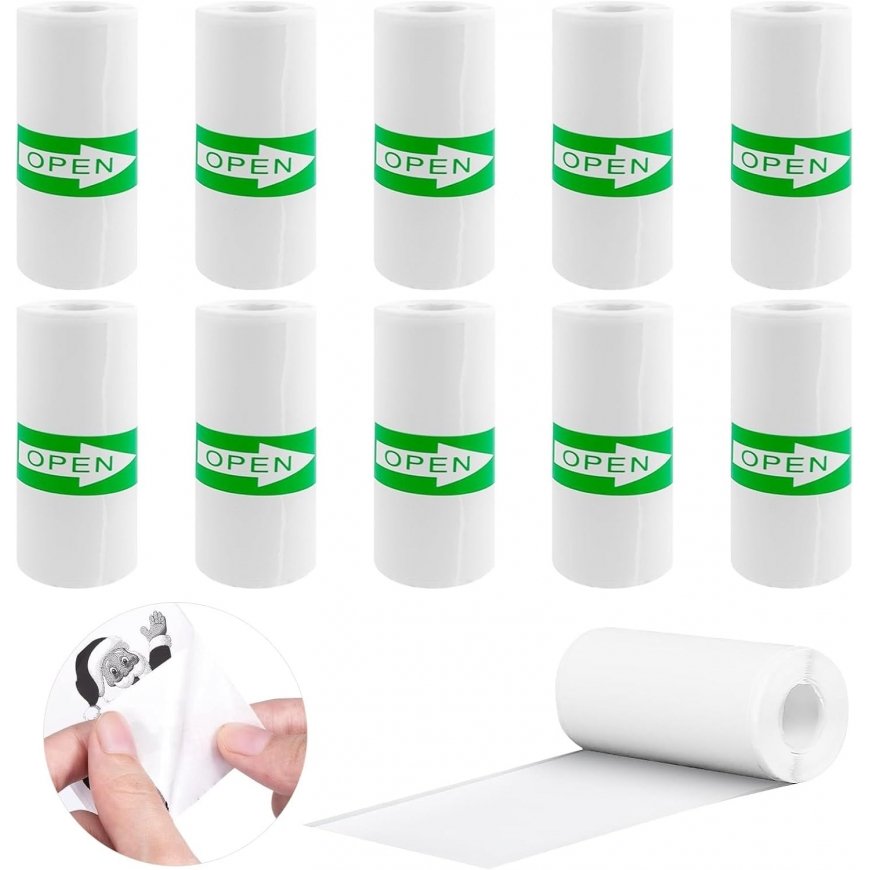 CP STP10 Self-Ahhesive Thermo Paper sticker x10 Rolls 57mm x 25m – 2