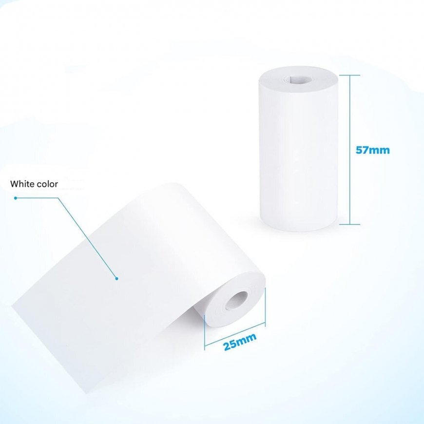 CP STP10 Pašlīmējošs Thermo Papīrs uzlīme x10 ruļļi 57mm x 25mm – 5