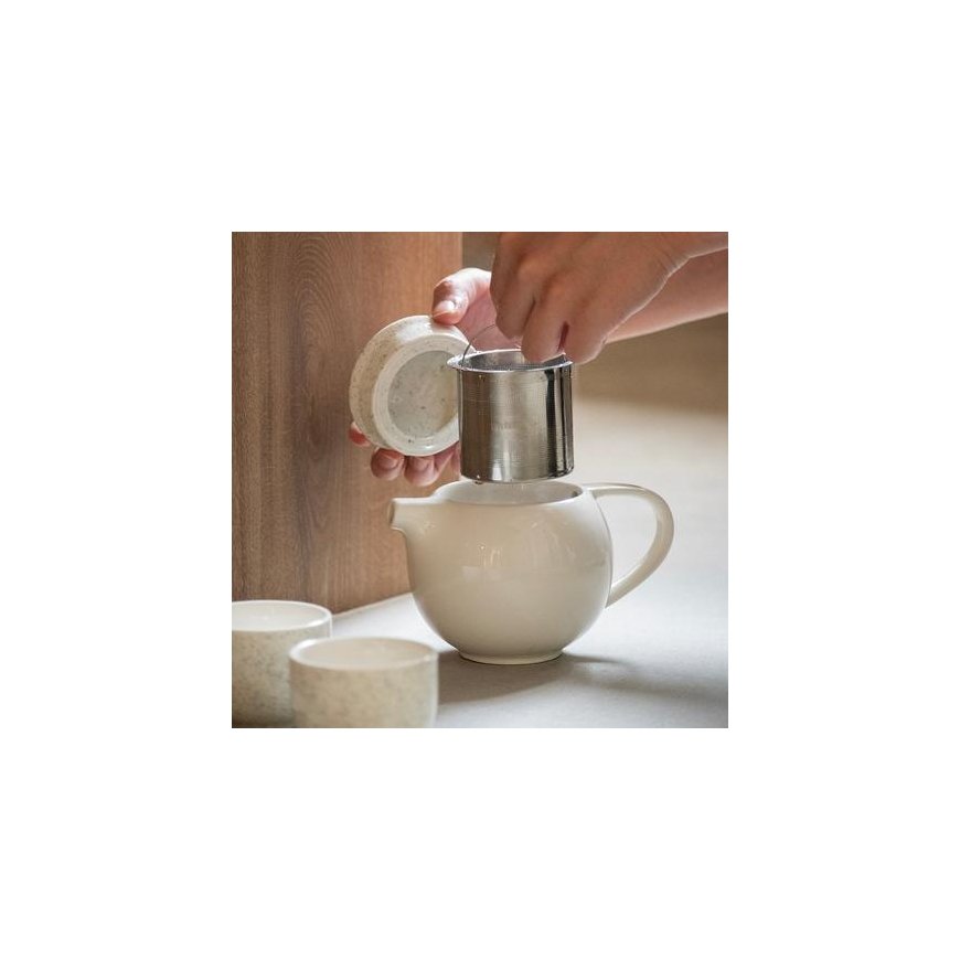 Loveramics Pro tea - 400 ml teapot and infusion - beige – 3