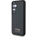 Red Bull Red Bull Red Bull Real Carbon Fiber Shiny Logo MagSafe Samsung Galaxy S25 phone case black