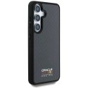 Red Bull Red Bull Red Bull Real Carbon Fiber Shiny Logo MagSafe Samsung Galaxy S25 phone case black