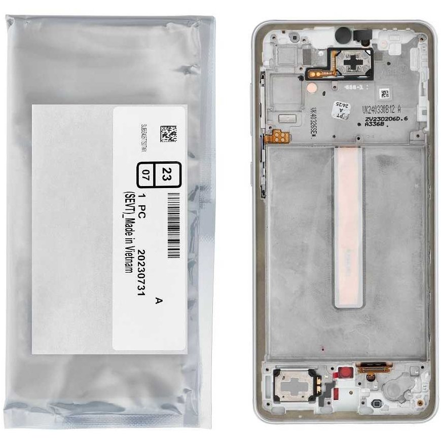 ServicePack LCD screen SAMSUNG A33 5G A336B GH82-28143B white – 5