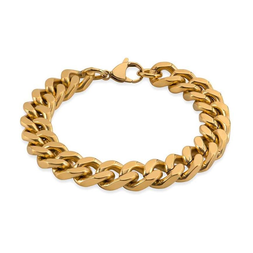Troli Solid Gold Plated Pancer Bracelet