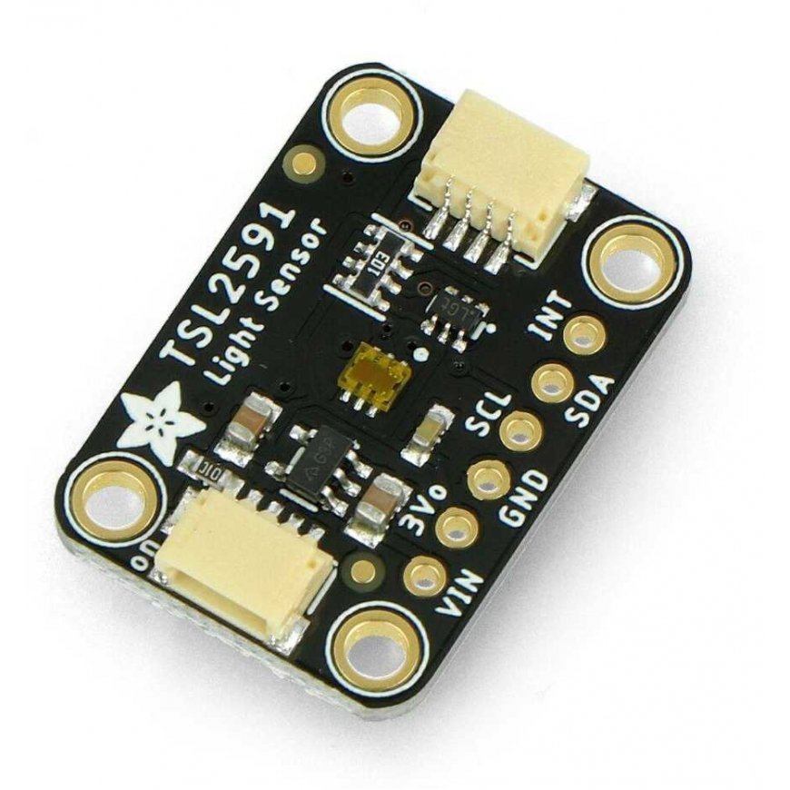 TSL2591, plataus dinaminio diapazono skaitmeninis šviesos jutiklis, STEMMA QT / Qwiic, Adafruit 01980