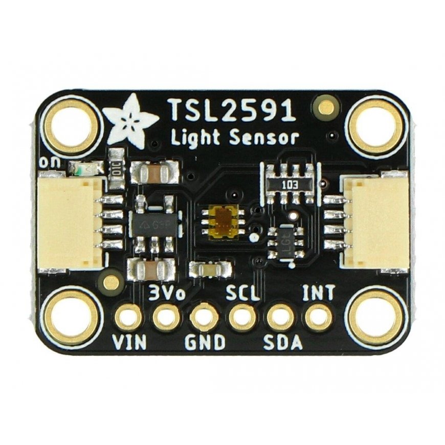 TSL2591, Wide Dynamic Range Digital Light Sensor, STEMMA QT / Qwiic, Adafruit 01980 – 2