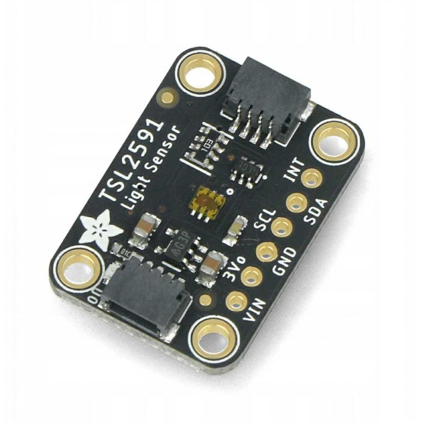 TSL2591, plataus dinaminio diapazono skaitmeninis šviesos jutiklis, STEMMA QT / Qwiic, Adafruit 01980 – 5