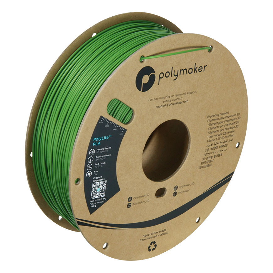 Polymaker PolyLite PLA - 1.75mm - 1kg - Jungle Žalias – 2