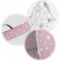 Tent for children with Nukido lights - pink with stars