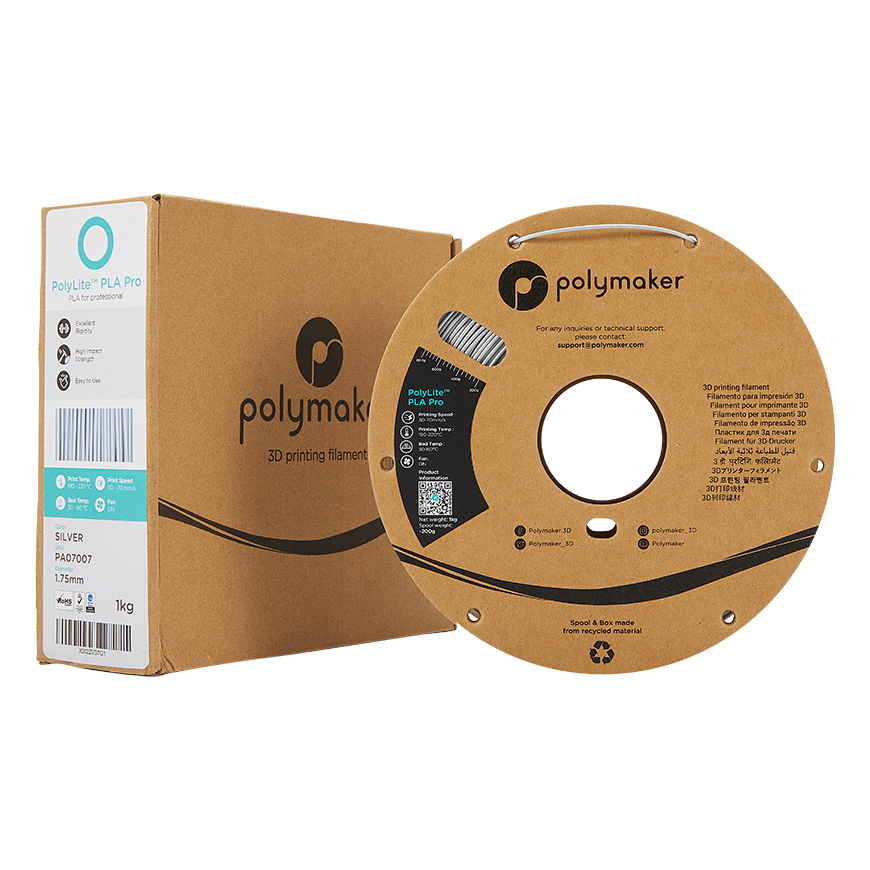 Polymaker PolyLite PLA PRO - 1kg - 1,75mm - Hopea – 3