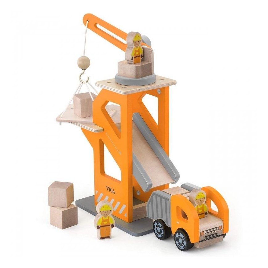 Wooden construction site "Viga" with accessories – 2