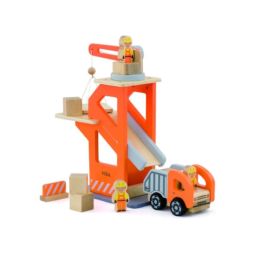 Wooden construction site "Viga" with accessories – 3