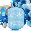 Helio cilindras 0,20 m3 su balionais ir juostele Ricokids
