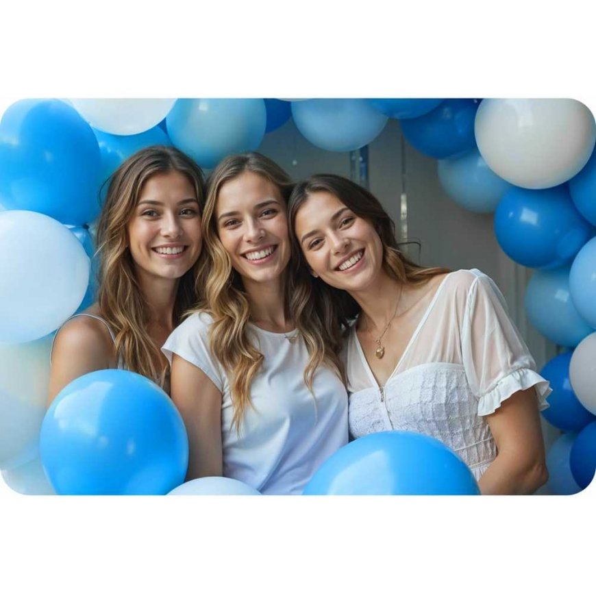 Helio cilindras 0,20 m3 su balionais ir juostele Ricokids – 5