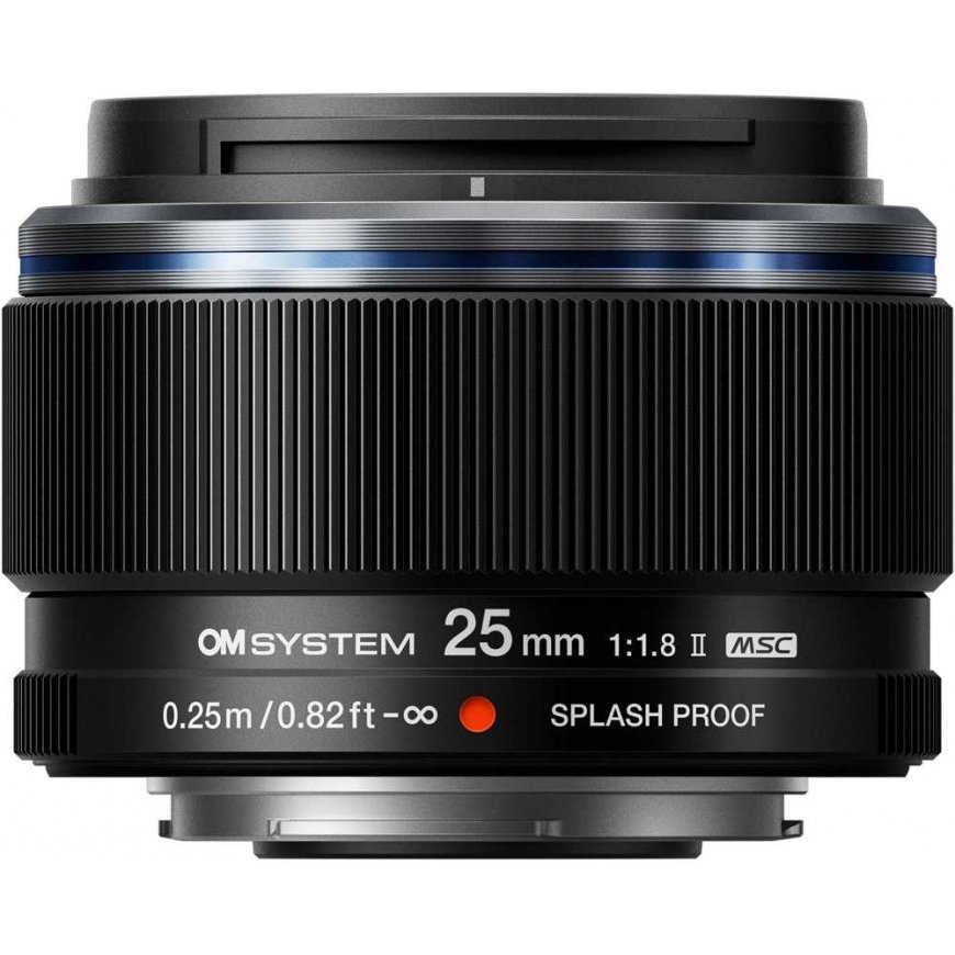 Lens Olympus M.ZUIKO DIGITAL 25mm F1.8 II (Black) – 2