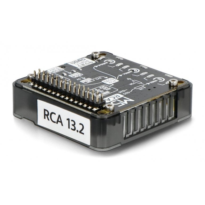 M5 RCA 13.2 - PCM5102 - composite audio and video module - for M5Stack development modules – 5