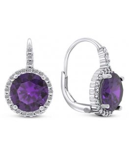 Brilio Silver Brilio Silver Charming silver earrings with zircons EA305WAM