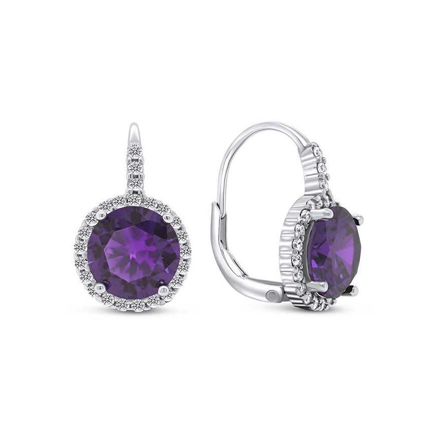 Brilio Silver Brilio Silver Charming silver earrings with zircons EA305WAM