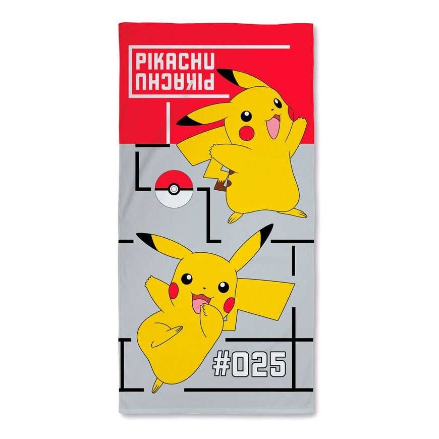 Nintendo Pokemon Pikachu cotton beach towel