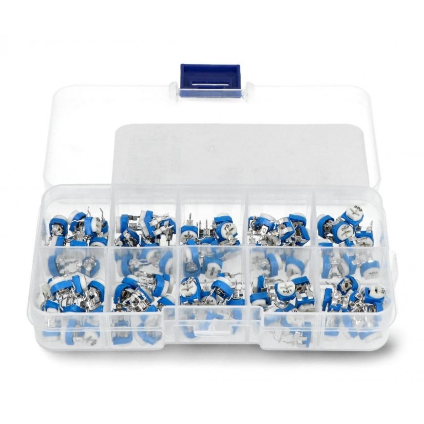 Potentiometer set - 100 pcs - justPi – 2