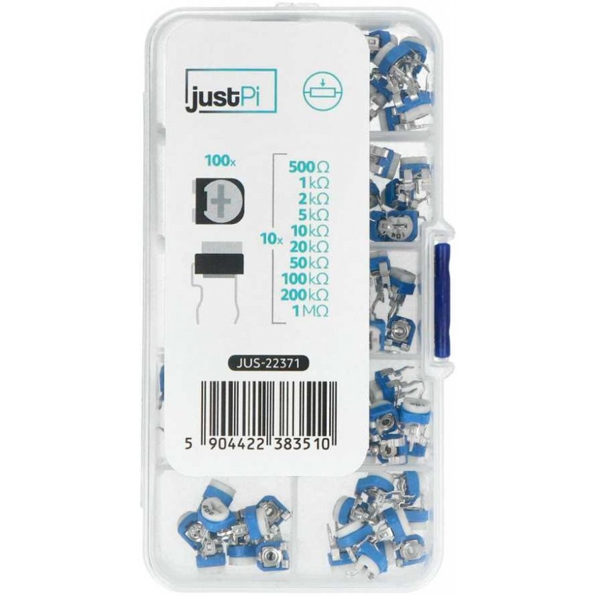 Potentiometrisarja - 100 kpl - justPi – 3