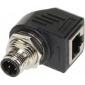 TST ANGLED ADAPTER M12D-W/RJ45-G TST ANGLED ADAPTER M12D-W/RJ45-G